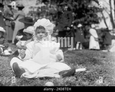 Ostereier Rollen, Weisses Haus, 1911. Stockfoto