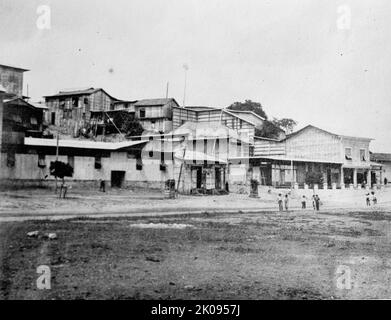 Ecuador - Szenen in Quayaquil [sic], Ecuador, 1912. Stockfoto