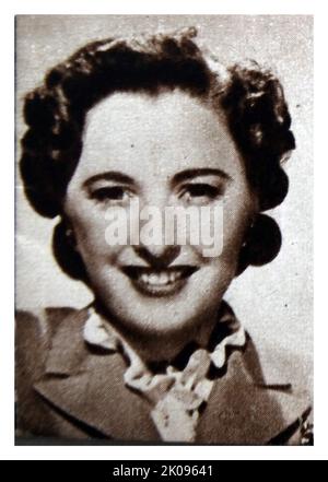 Barbara Stanwyck (geboren Ruby Catherine Stevens; 16. Juli 1907 - 20. Januar 1990) war eine amerikanische Schauspielerin, Model und Tänzerin. Stockfoto