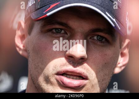 Monza, Italien. , . Formel-1-Weltmeisterschaft 2022. Großer Preis Von Italien. #1, Max VERSTAPPEN, Oracle Red Bull Racing.- Photo Copyright: Cristiano BARNI/ATP images Credit: SPP Sport Press Photo. /Alamy Live News Stockfoto