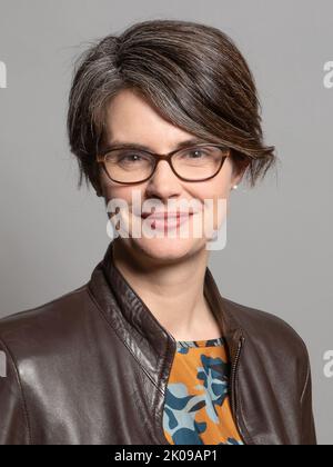 Chloe Smith ist konservativer Abgeordneter für Norwich North und bekleidete das Amt des Staatssekretärs für Arbeit und Pensionen in der Regierung. Stockfoto