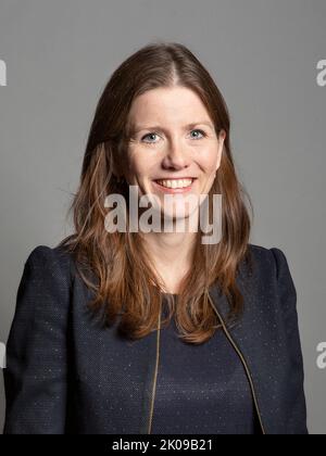 Michelle Donelan ist konservative Abgeordnete von Chippenham und ist Staatssekretärin für Digital, Kultur, Medien und Sport. Stockfoto