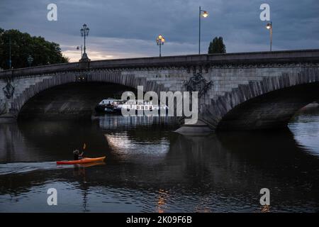 Thames River, Chiswick, London, Großbritannien Stockfoto