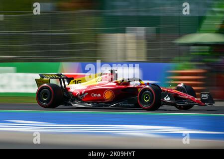 Charles Leclerc (MON) Ferrari F1-75 während der Qualifikation der FORMEL 1 PIRELLI GRAN PREMIO D'ITALIA 2022 Stockfoto