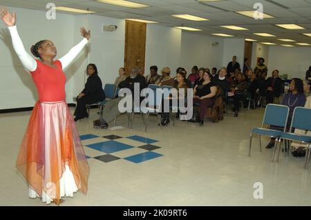 Black History Month Programm - HUD Black History Month Programm, HUD Hauptquartier: 'Feier des Multikulturalismus'. Black History Month Programmthema, HUD Black History Month Programm, HUD Hauptquartier: 'Feier des Multikulturalismus'. Stockfoto