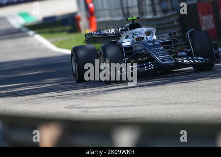 Yuki Tsunoda (JAP) Alpha Tauri AT03 während der Qualifikation der FORMEL 1 PIRELLI GRAN PREMIO D'ITALIA 2022 Stockfoto