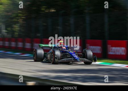 Nichola Latifi (CAN) Williams FW44 während der Qualifikation der FORMEL 1 PIRELLI GRAN PREMIO D'ITALIA 2022 Stockfoto