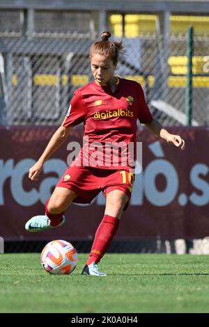 10.. September 2022; Stadio Tre Fontane, Rom, Italien: Serie A Frauenfußball ALS Roma gegen AC Mailand: Manuela Giugliano von AS Roma Stockfoto