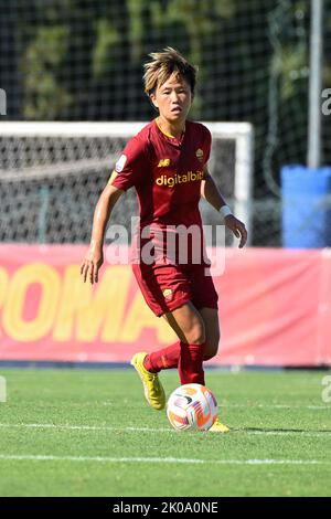 10.. September 2022; Stadio Tre Fontane, Rom, Italien: Serie A Frauenfußball ALS Roma gegen AC Mailand: Moeka Minami von AS Roma Stockfoto