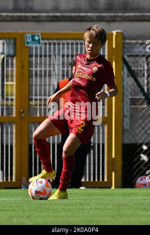 10.. September 2022; Stadio Tre Fontane, Rom, Italien: Serie A Frauenfußball ALS Roma gegen AC Mailand: Moeka Minami von AS Roma Stockfoto