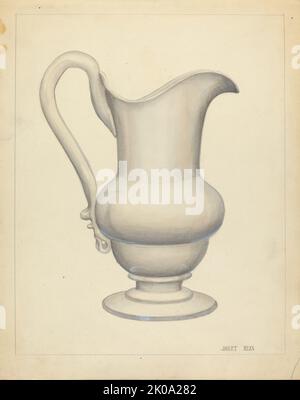 Pitcher, c. 1940. Stockfoto