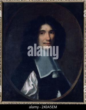 Porträt eines Mannes, früher als Nicolas Fouquet (1615-1680) identifiziert, c1660. Stockfoto