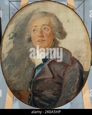 Porträt einer unbekannten Person, 1799. Stockfoto