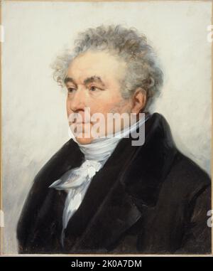 Porträt von Charles-Guillaume &#xc9;tienne (1778-1845), dramatischer Autor und Journalist, c1840. Stockfoto