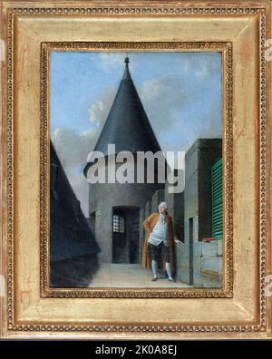 Ludwig XVI. Im Tempel, 1814. Stockfoto