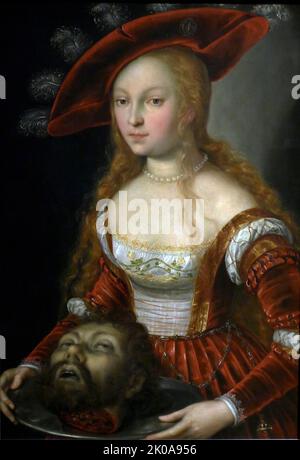 Salome mit dem Kopf von Johannes dem Täufer, C1600/05. Von Joseph Heintz (oder Heinz) der Ältere (11. Juni 1564 - 15. Oktober 1609) Schweizer Maler, Zeichner und Architekt Stockfoto