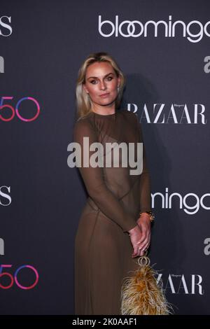 New York, USA. 09. September 2022. Lindsey Vonn besucht 2022 Harper's Bazaar ICONS & Bloomingdales 150.-jähriges Jubiläum am 09. September 2022 in New York City. Foto: Jeremy Smith/imageSPACE Kredit: Imagespace/Alamy Live News Stockfoto