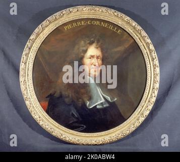 Porträt von Pierre Corneille (1606-1684), dramatischer Dichter, c1680. Stockfoto