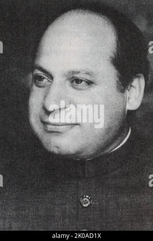 Mian Muhammad Nawaz Sharif (geb. 1949) pakistanischer Geschäftsmann und Politiker, der drei nicht aufeinander folgende Amtssparten als Premierminister Pakistans hatte. Nawaz, der am längsten amtierende Premierminister Pakistans, hat insgesamt mehr als neun Jahre gedient. In Büro 2013 - 2017; 1997 - 1999; 1990 - 1993 Stockfoto