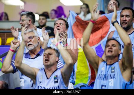 Recife, Brasilien. 10. September 2022. PE - Recife - 09/10/2022 - AMERICAP 2022, ARGENTINA X VEREINIGTE STAATEN Foto: Rafael Vieira/AGIF/Sipa USA Quelle: SIPA USA/Alamy Live News Stockfoto