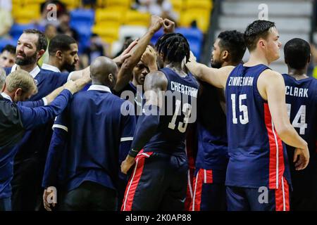 Recife, Brasilien. 10. September 2022. PE - Recife - 09/10/2022 - AMERICAP 2022, ARGENTINA X VEREINIGTE STAATEN Foto: Rafael Vieira/AGIF/Sipa USA Quelle: SIPA USA/Alamy Live News Stockfoto