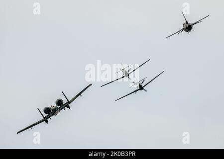 Die unglaubliche Stuart Air Show Stockfoto