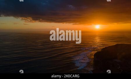 Sonnenaufgang am Mollymook Beach Ulladulla Stockfoto