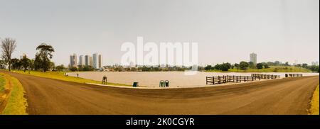 Campo Grande, Brasilien. 10. September 2022. Gesamtansicht des Parque das Nações Indígenas, in Campo Grande, in der Hauptstadt von Mato Grosso do Sul. (Foto von Rafael Henrique/SOPA Images/Sipa USA) Quelle: SIPA USA/Alamy Live News Stockfoto