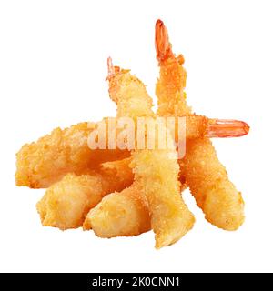Tempura frittierte Garnelen Snack Stockfoto