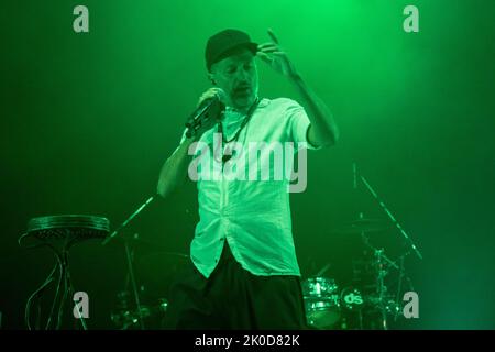 Arena sul Lago, Modena, Italien, 10. September 2022, Samuel während der Subsonica - Musikkonzert Stockfoto