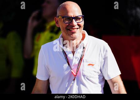 Monza, Italien. 11. September 2022. Jacques Villeneuve (Fahrer) während 2022 Formel 1 Pirelli Gran Premio d'Italia - Grand Prix von Italien - Rennen, Formel 1 Meisterschaft in Monza, Italien, September 11 2022 Kredit: Unabhängige Fotoagentur/Alamy Live Nachrichten Stockfoto
