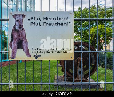 Gate of State Mint Berlin die SNB produziert ein Fünftel aller deutschen Münzen, Ollenhauer Straße 97,Reinickendorf, Berlin,Deutschland Stockfoto