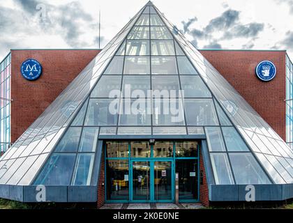 Die Münze Berlin SNB produziert ein Fünftel aller deutschen Münzen, Ollenhauer Straße 97,Reinickendorf, Berlin,Deutschland Stockfoto