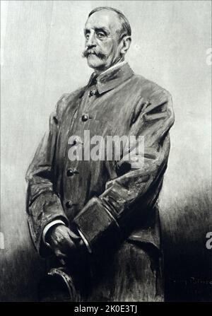 Ferdinand Foch (1851 - 1929) französischer General und Militärtheoretiker, der während des Ersten Weltkriegs als Oberster alliierter Kommandant diente Stockfoto
