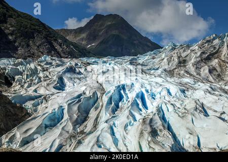 Der Chilkat-Gletscher in Alaska, USA Stockfoto