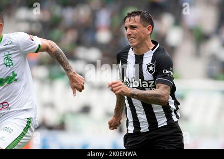 Rio De Janeiro, Brasilien. 11. September 2022. MG fand am Sonntagmorgen (11) im Nilton Santos Stadium für die 26. Runde der Brasilianischen Meisterschaft 2022 in Rio de Janeiro, RJ, statt. Kredit: Celso Pupo/FotoArena/Alamy Live Nachrichten Stockfoto