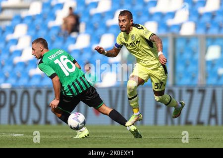 Reggio Emilia, Italien. 11. September 2022. Roberto Pereyra (Udinese Calcio) während US Sassuolo gegen Udinese Calcio, italienische Fußballserie A Spiel in Reggio Emilia, Italien, September 11 2022 Quelle: Independent Photo Agency/Alamy Live News Stockfoto