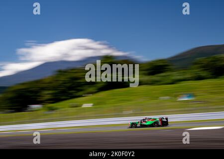 28 RASMUSSEN Oliver (dnk), JONES Edward (gbr), ABERDEIN Jonathan (zaf), JOTA, Orica 07 - Gibson, Aktion während der 6 Stunden von Fuji 2022, 5. Runde der FIA-Langstrecken-Weltmeisterschaft 2022 auf dem Fuji Speedway vom 8. Bis 11. September 2022 in Fuji, Japan - Foto: Joao Filipe/DPPI/LiveMedia Stockfoto