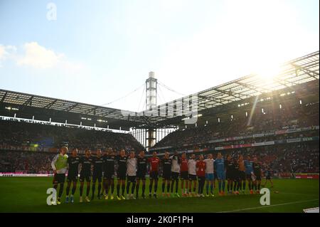 KÖLN, DEUTSCHLAND - SEPTEMBER 11 2022: Das Fußballspiel der Bundesliga 1.FC Köln gegen 1.FC Union Stockfoto