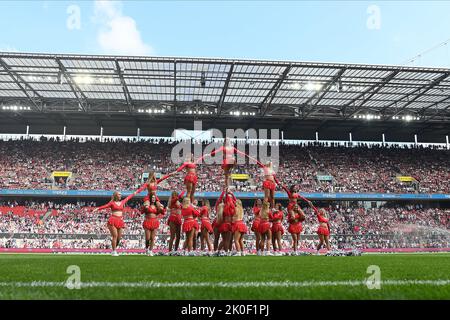 KÖLN, DEUTSCHLAND - SEPTEMBER 11 2022: Das Fußballspiel der Bundesliga 1.FC Köln gegen 1.FC Union Stockfoto