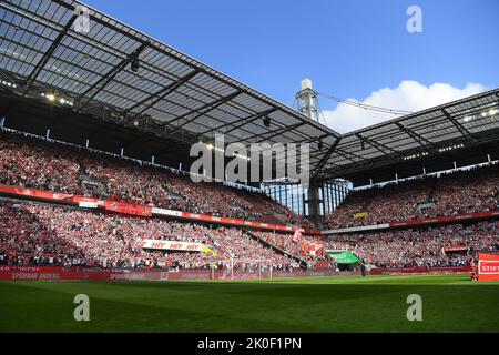 KÖLN, DEUTSCHLAND - SEPTEMBER 11 2022: Das Fußballspiel der Bundesliga 1.FC Köln gegen 1.FC Union Stockfoto