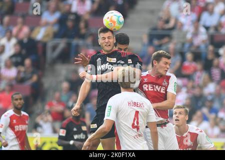 KÖLN, DEUTSCHLAND - SEPTEMBER 11 2022: Das Fußballspiel der Bundesliga 1.FC Köln gegen 1.FC Union Stockfoto