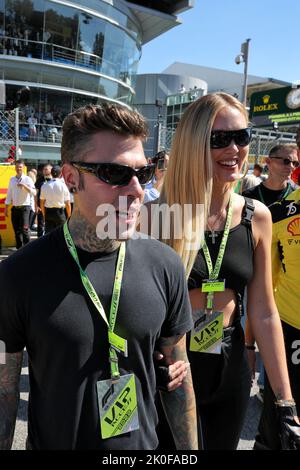 Monza, Italien. 11. September 2022. Grid-VIPs. Großer Preis von Italien, Sonntag, 11.. September 2022. Monza Italien. Quelle: James Moy/Alamy Live News Stockfoto