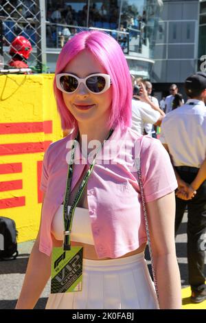 Monza, Italien. 11. September 2022. Grid-VIP. Großer Preis von Italien, Sonntag, 11.. September 2022. Monza Italien. Quelle: James Moy/Alamy Live News Stockfoto