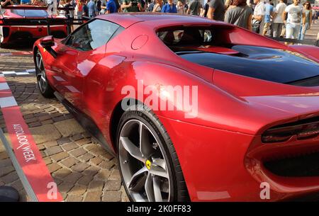 Italien Piemont Turin 'Autolook Week Torino' - FERRARI 296 GTB Credit: Realy Easy Star/Alamy Live News Stockfoto