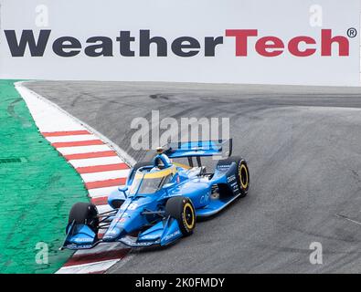 10. September 2022 Monterey, CA, USA während des Firestone Grand Prix von Monterey Praxis # 2 auf dem WeatherTech Raceway Laguna Seca Monterey, CA Thurman James / CSM Stockfoto