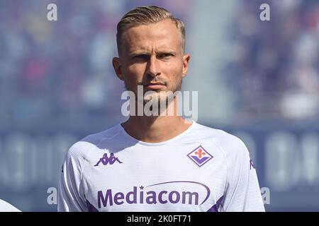Bologna, Italien. 11. September 2022. Barak Portrait während des FC Bologna gegen ACF Fiorentina, italienische Fußballserie A Spiel in Bologna, Italien, September 11 2022 Quelle: Independent Photo Agency/Alamy Live News Stockfoto