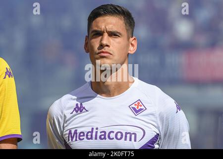 Bologna, Italien. 11. September 2022. Quarta Portrait während des FC Bologna gegen ACF Fiorentina, italienische Fußballserie A Spiel in Bologna, Italien, September 11 2022 Quelle: Independent Photo Agency/Alamy Live News Stockfoto