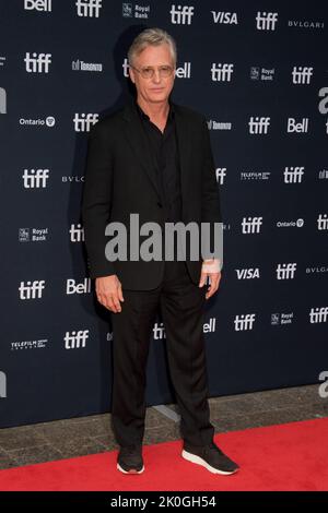 Toronto, Kanada. 11. September 2022. Linus Roache nimmt an der Premiere von „My Policeman“ während des Toronto International Film Festival 2022 im Princess of Wales Theatre am 11. September 2022 in Toronto, Ontario, Kanada, Teil. Kredit: SOPA Images Limited/Alamy Live Nachrichten Stockfoto