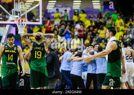 Recife, Brasilien. 11. September 2022. PE - Recife - 09/11/2022 - AMERICAP 2022 FINAL, BRAZIL X ARGENTINA Foto: Rafael Vieira/AGIF/Sipa USA Quelle: SIPA USA/Alamy Live News Stockfoto